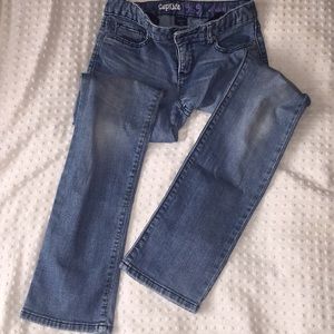 GapKids straight legged blue jeans girls size 10
